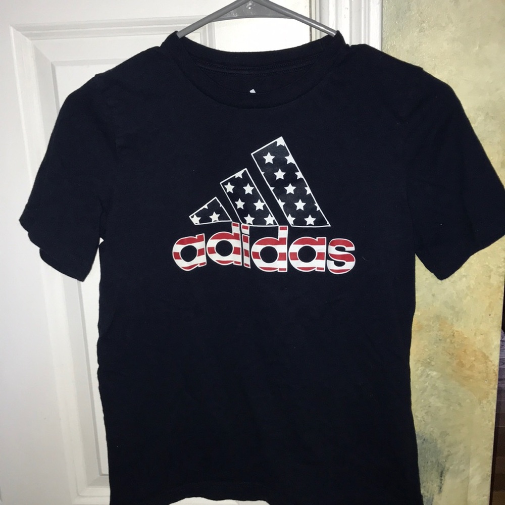 Boys Adidas Pair of 10-12 shirts
